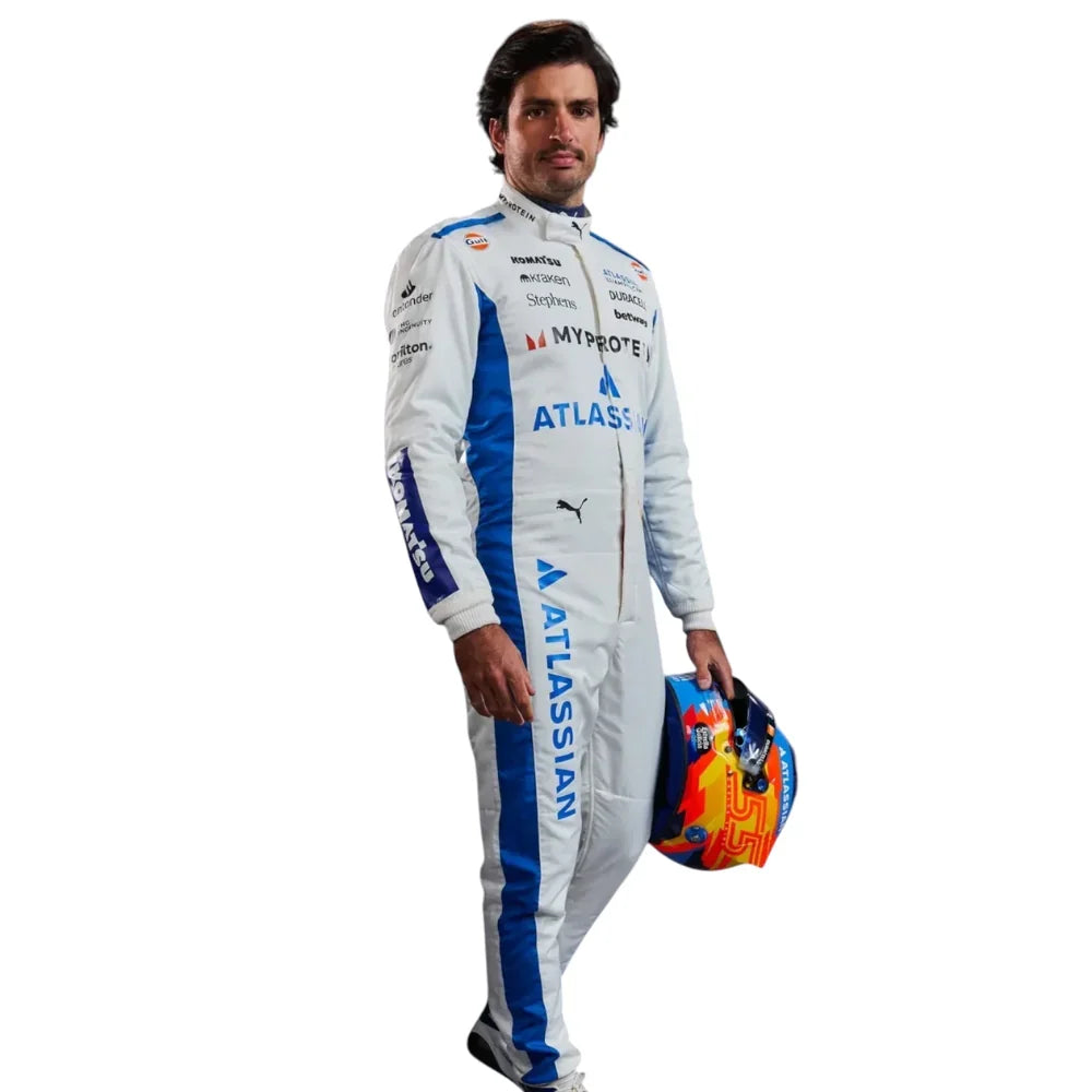2025 Carlos Sainz Williams F1 Race Suit - Creative Racewears