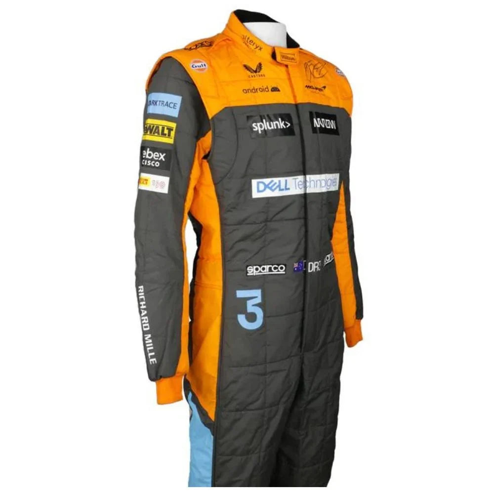 2022 Daniel Ricciardo McLaren F1 Race Suit - Creative Racewears