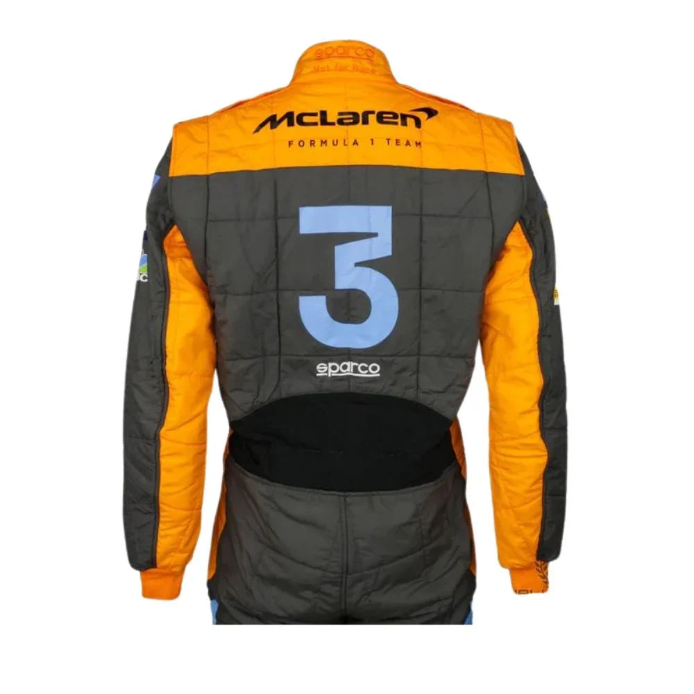 2022 Daniel Ricciardo McLaren F1 Race Suit - Creative Racewears