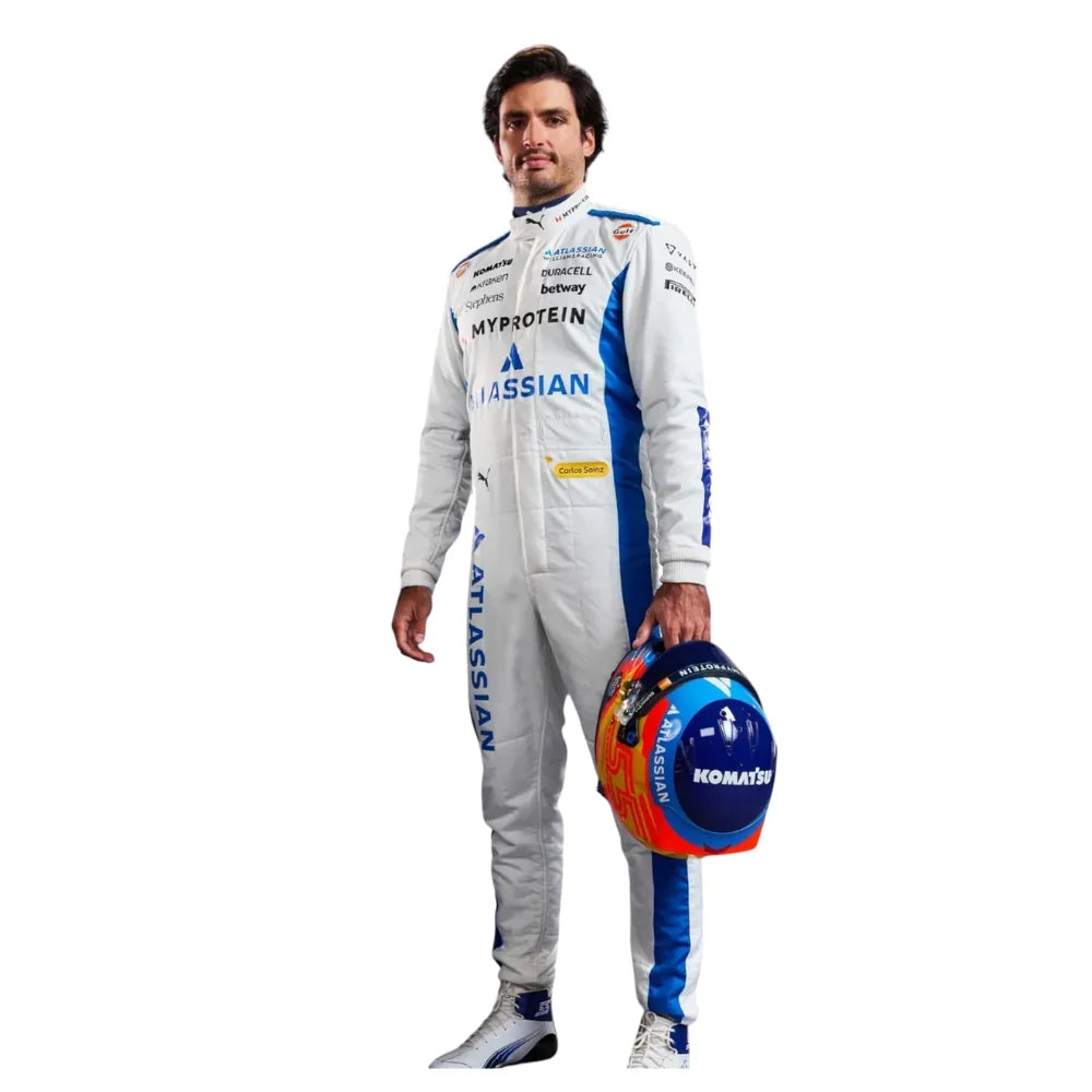 2025 Carlos Sainz Williams F1 Race Suit - Creative Racewears