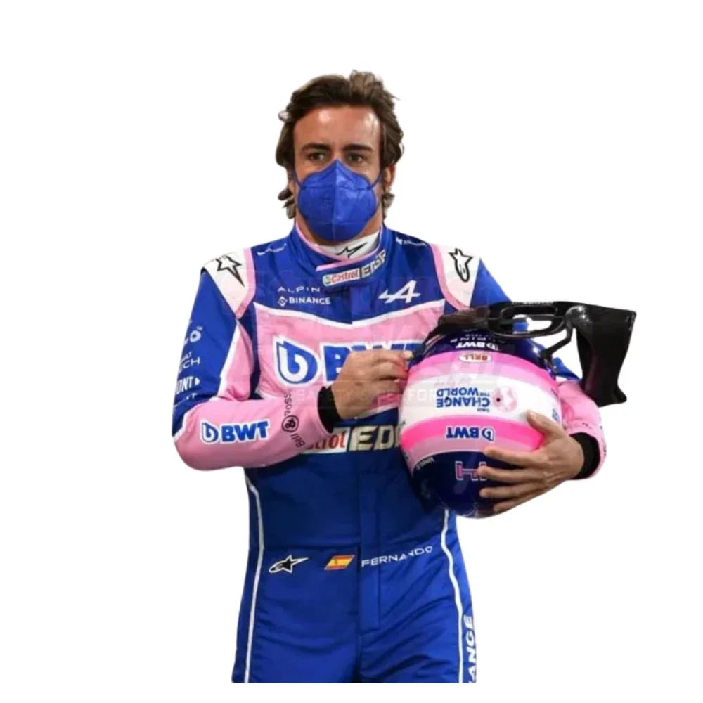 2022 FERNANDO ALONSO ALPHINE F1 RACE SUIT - Creative Racewears