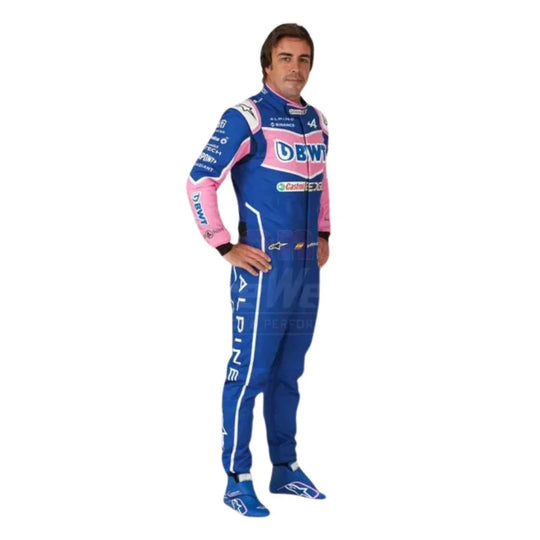 2022 FERNANDO ALONSO ALPHINE F1 RACE SUIT - Creative Racewears