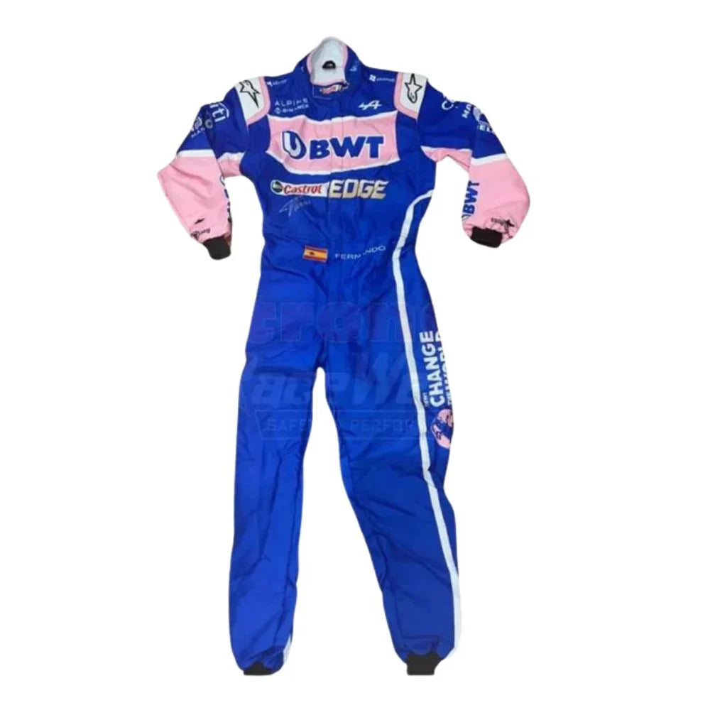 2022 FERNANDO ALONSO ALPHINE F1 RACE SUIT - Creative Racewears