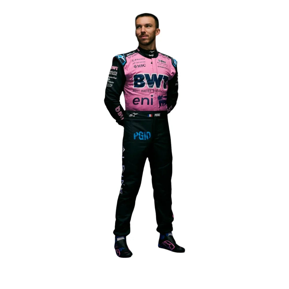 Pierre Gasly 2025 Alpine F1 Inspired Race Suit | Creative Racegear - Creative Racewears