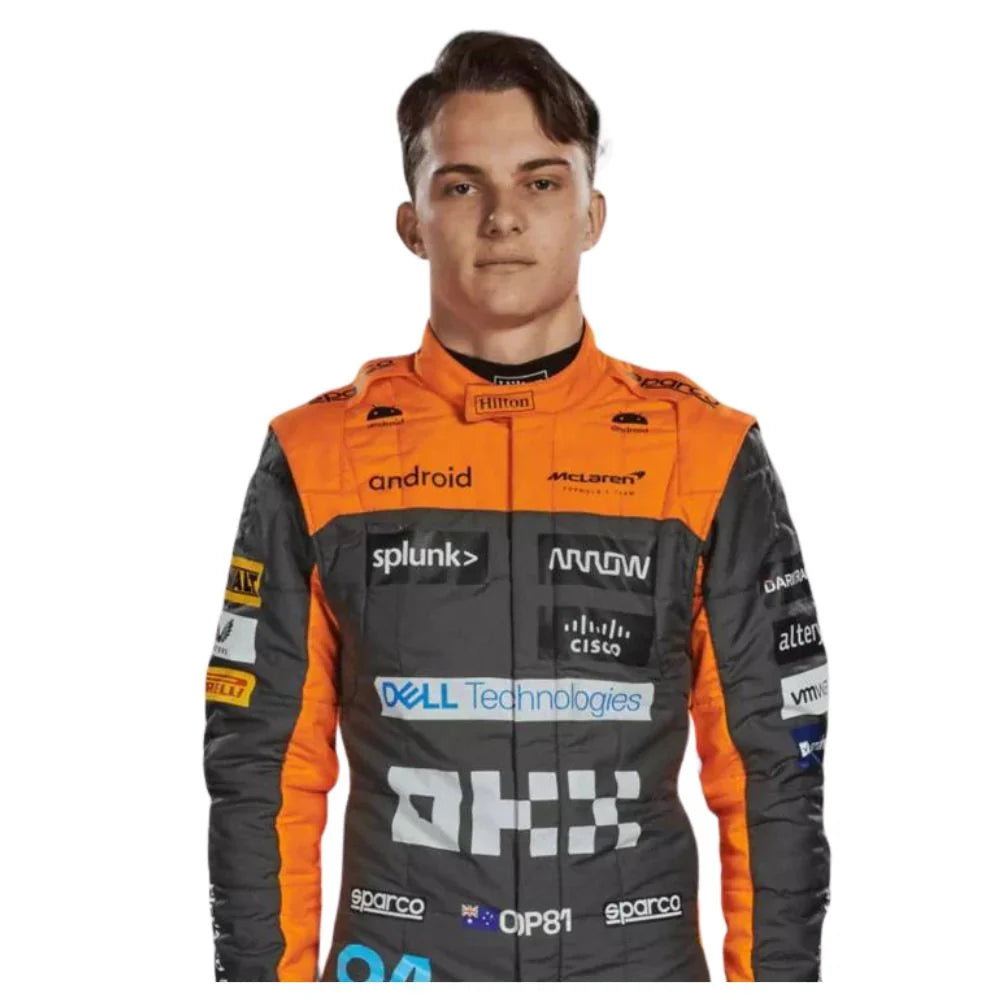 2023 Oscar Piastri McLaren F1 Race Suit - Creative Racewears