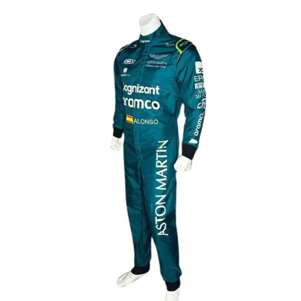2023 Fernando Alonso Aston Martin F1 Race Suit - Creative Racewears