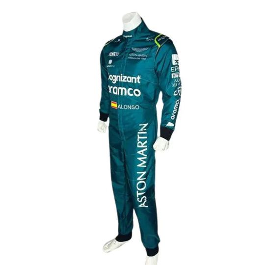 2023 Fernando Alonso Aston Martin F1 Race Suit - Creative Racewears