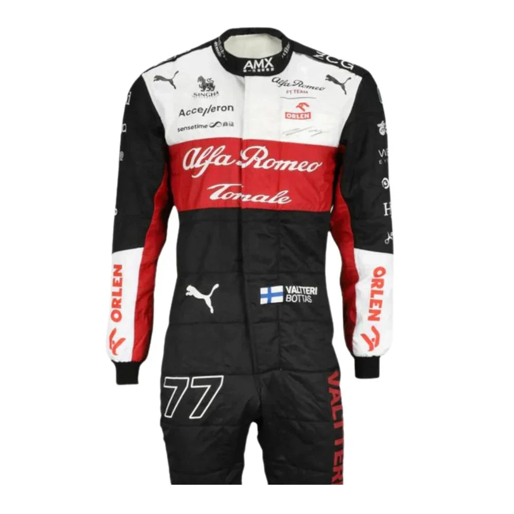 2022 Valtteri Bottas Alfa Romeo F1 Race Suit - Creative Racewears