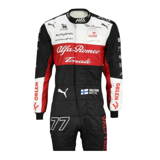 2022 Valtteri Bottas Alfa Romeo F1 Race Suit - Creative Racewears