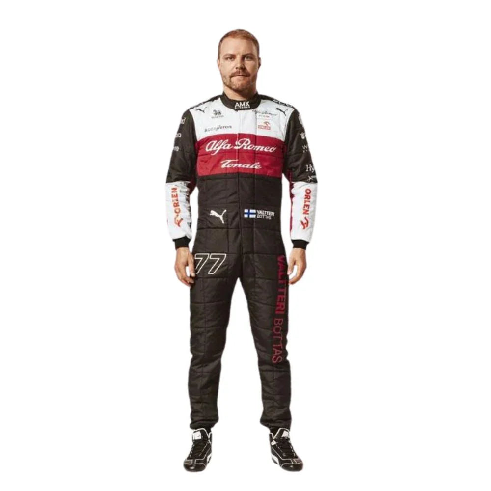 2022 Valtteri Bottas Alfa Romeo F1 Race Suit - Creative Racewears