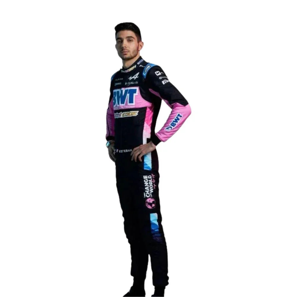 2024 Esteban Ocon BWT Alpine F1 Race Suit - Creative Racewears