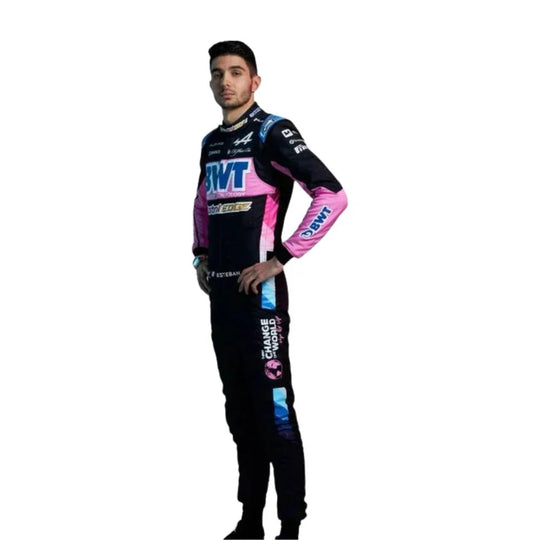 2024 Esteban Ocon BWT Alpine F1 Race Suit - Creative Racewears