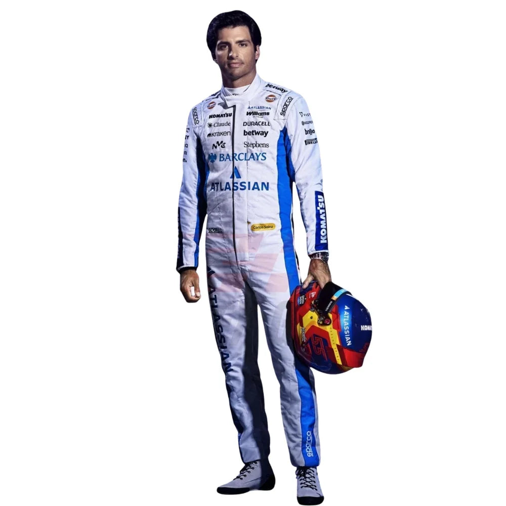 Carlos Sainz 2026 F1 Inspired Race Suit | Creative Racegear - Creative Racewears