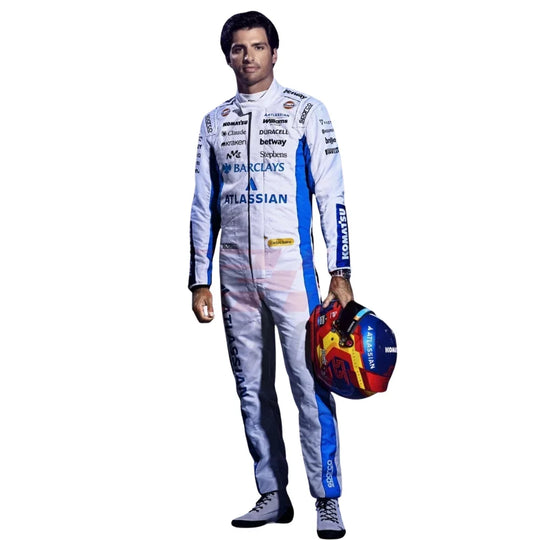 Carlos Sainz 2026 F1 Inspired Race Suit | Creative Racegear - Creative Racewears