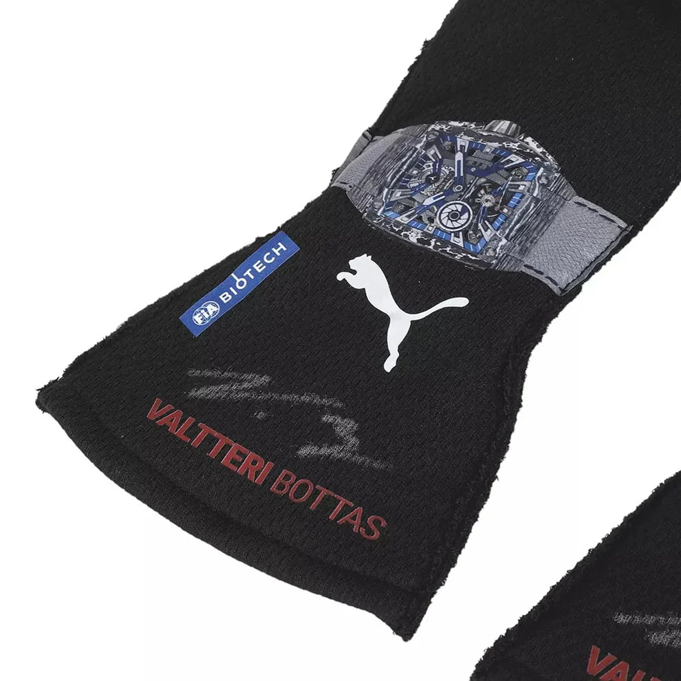 2023 Valtteri Bottas Alfa Romeo F1 Race Gloves - Creative Racewears