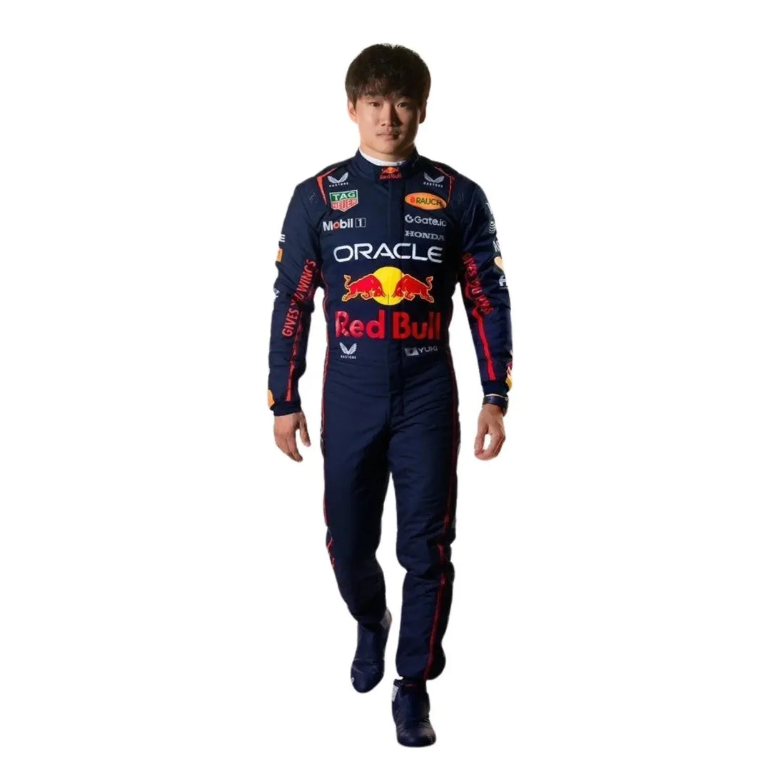 2025 Yuki Tsunoda Abu Dhabi GP F1 Racing Suit | Creative Racegear - Creative Racewears