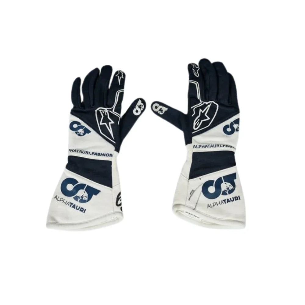 2022 Yuki Tsunoda Alphatauri F1 Race Gloves - Creative Racewears