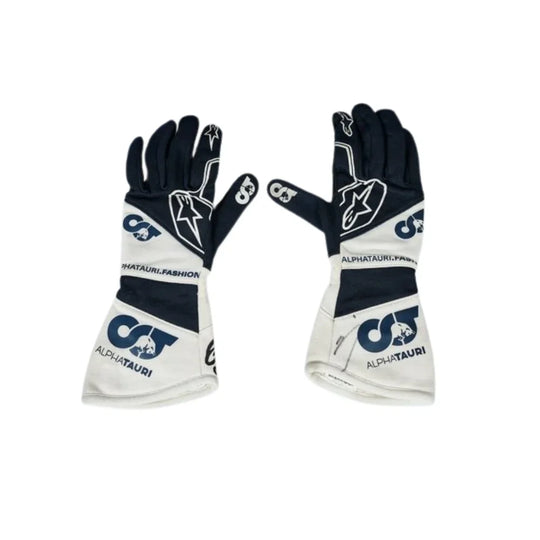 2022 Yuki Tsunoda Alphatauri F1 Race Gloves - Creative Racewears