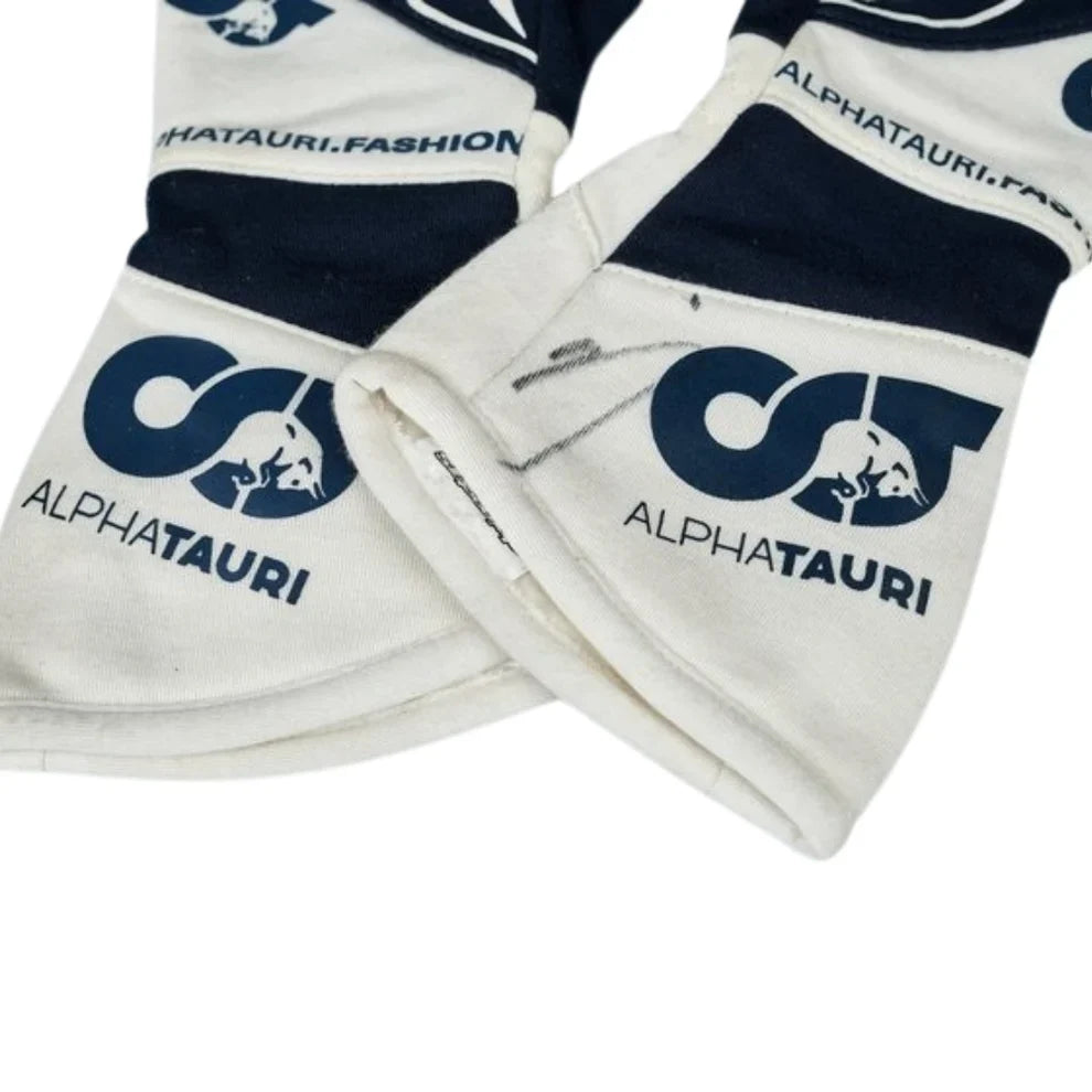 2022 Yuki Tsunoda Alphatauri F1 Race Gloves - Creative Racewears