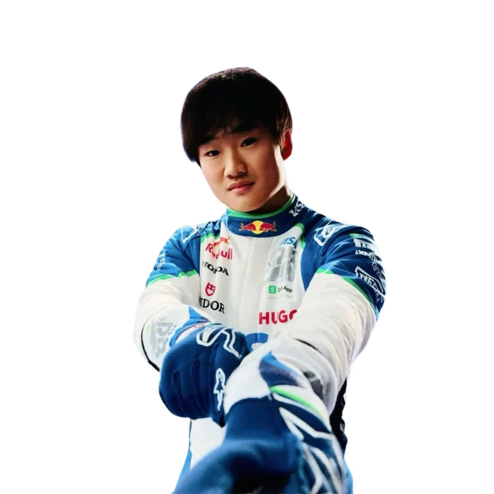 2025 Yuki Tsunoda VISA RB F1 Race Suit - Creative Racewears