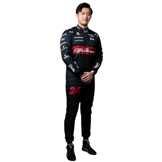 2023 Zhou Guanyu Alfa Romeo F1 Race Suit - Creative Racewears