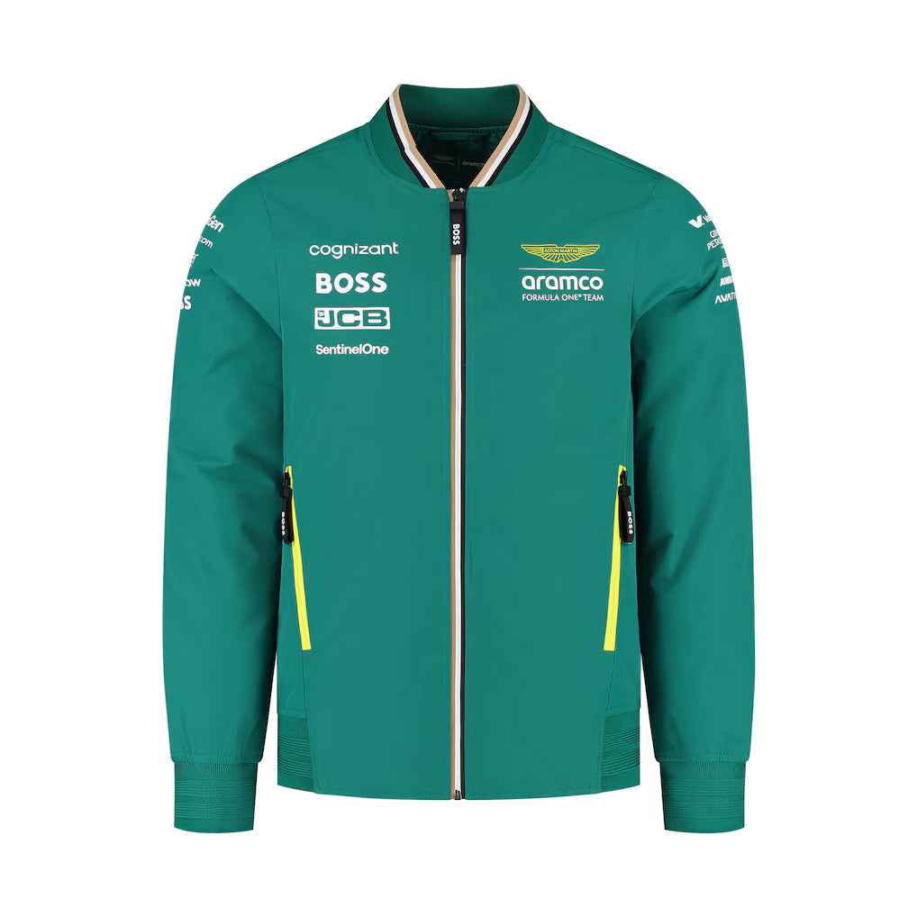 2025 Aston Martin Aramco F1 Team Softshell Jacket
