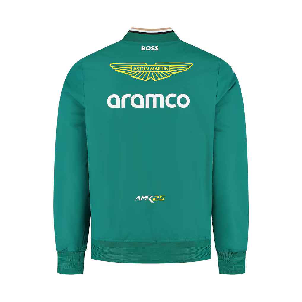 2025 Aston Martin Aramco F1 Team Softshell Jacket