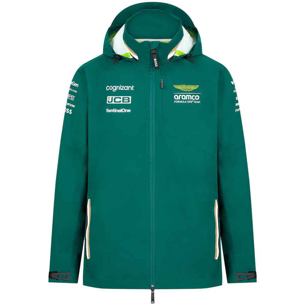 Aston Martin Aramco F1 2024 Team Rain Jacket