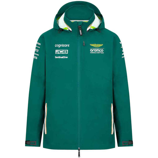 Aston Martin Aramco F1 2024 Team Rain Jacket