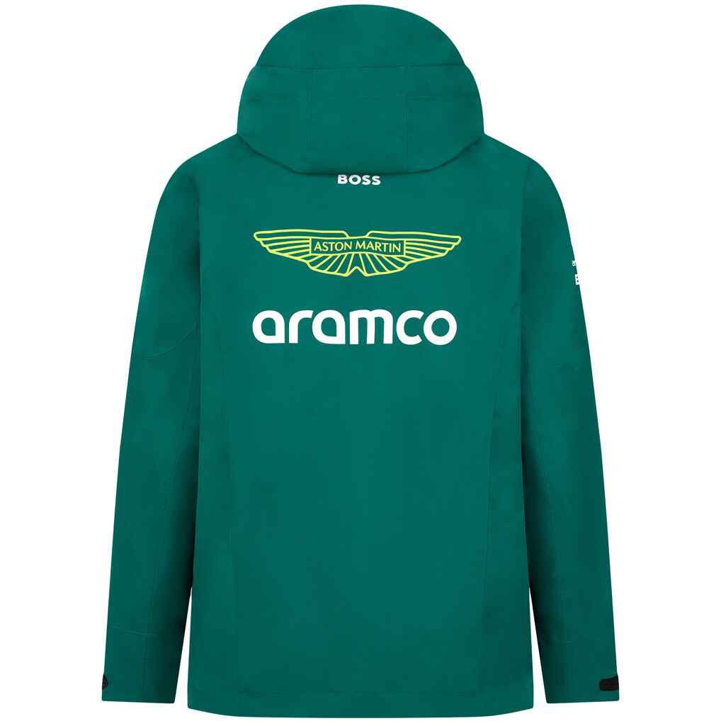 Aston Martin Aramco F1 2024 Team Rain Jacket