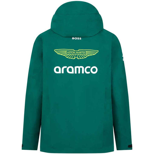 Aston Martin Aramco F1 2024 Team Rain Jacket