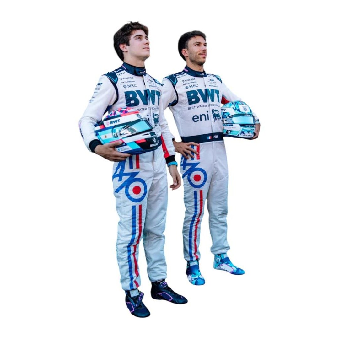 2025 Pierre Gasly Spanish GP celebrate 70 years Race Suit - Creative Racewears