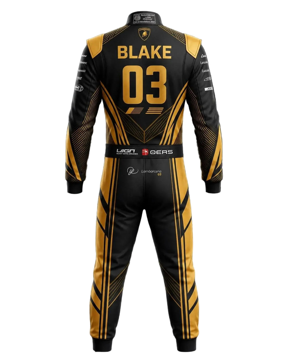 Handmade Go Kart Racing Suit - Creative Racewears