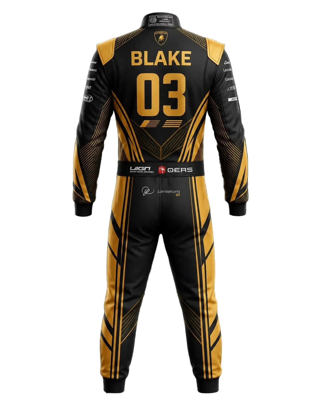 Handmade Go Kart Racing Suit - Creative Racewears