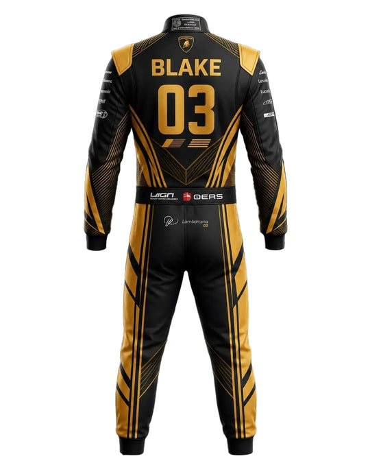 Handmade Go Kart Racing Suit - Creative Racewears
