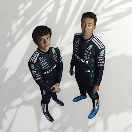 George Russell 2025 Mercedes F1 Inspired Race Suit black | Creative Racegear - Creative Racewears