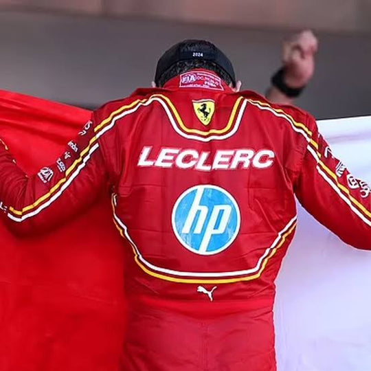Charles Leclerc 2024 Ferrari F1 Inspired Race Suit | Creative Racegear - Creative Racewears