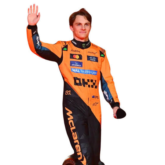 Oscar Piastri 2025 McLaren F1 Inspired Race Suit | Creative Racegear - Creative Racewears