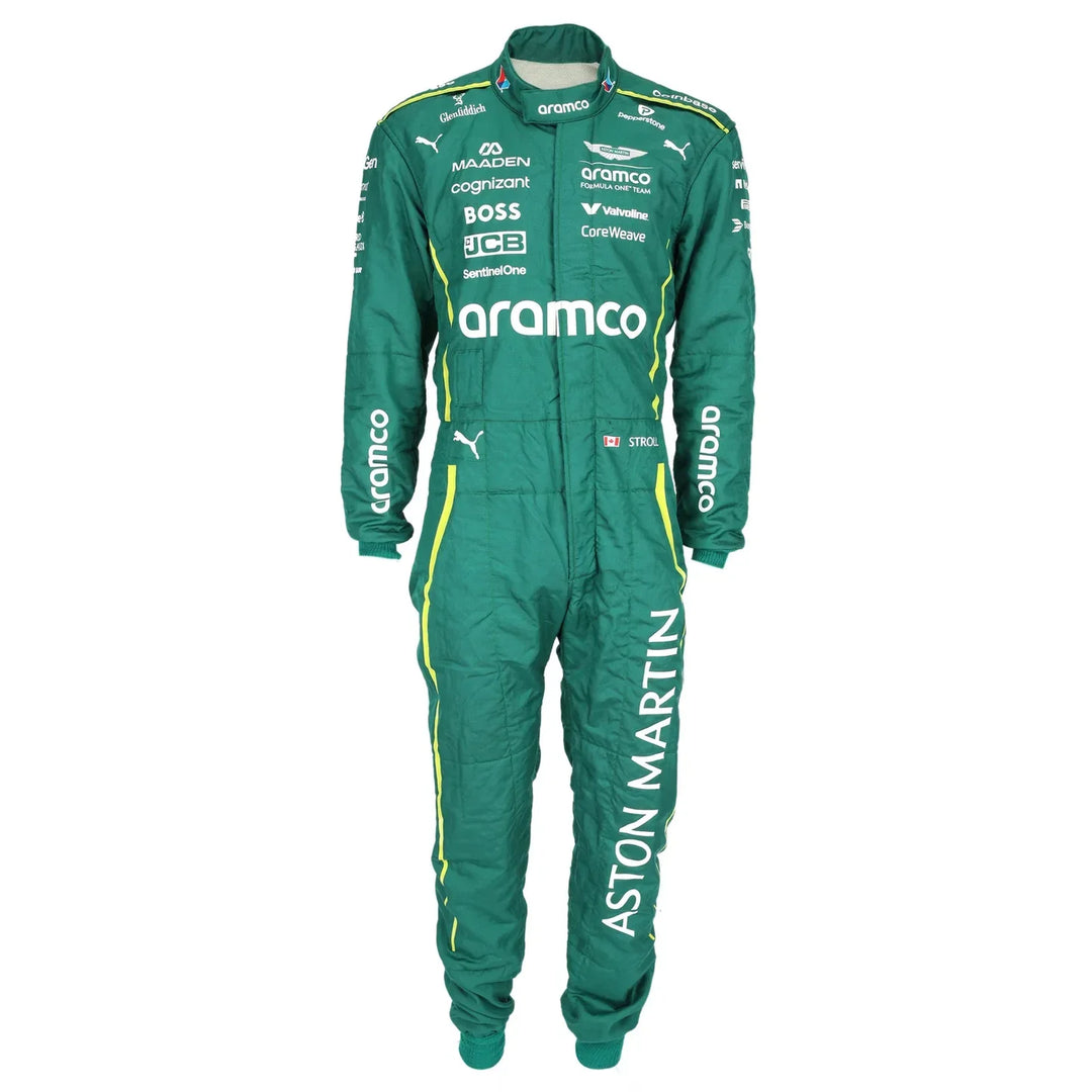 Lance Stroll 2025 Aston Martin F1 Inspired Race Suit | Creative Racegear - Creative Racewears