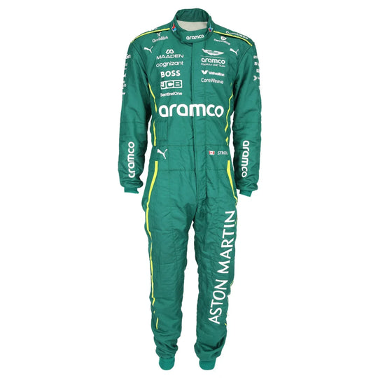 Lance Stroll 2025 Aston Martin F1 Inspired Race Suit | Creative Racegear - Creative Racewears