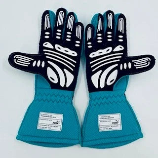 2024 George Russell Mercedes F1 Race Gloves - Creative Racewears