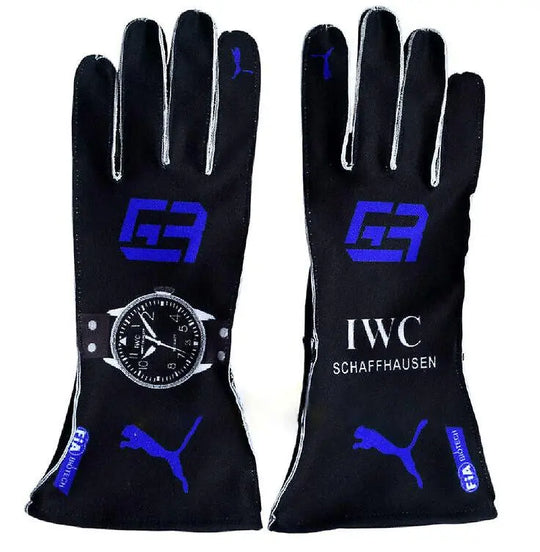 2022 George Russell Mercedes F1 Race gloves - Creative Racewears
