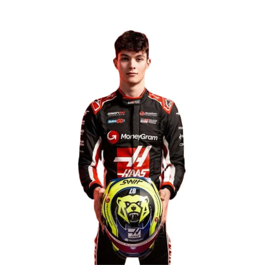 2025 Oliver Bearman Hass F1 Race Suit - Creative Racewears