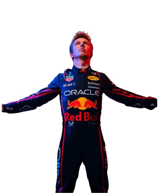 Liam Lawson 2025 Red Bull F1 Inspired Race Suit | Creative Racegear - Creative Racewears