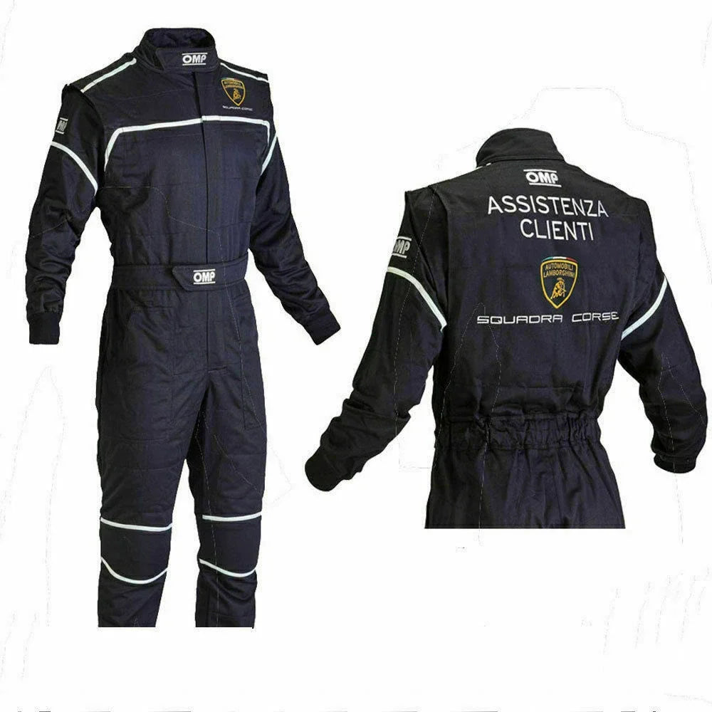 Go Kart Race Suit F1 Lamborghini Kart Racing Suit - Creative Racewears