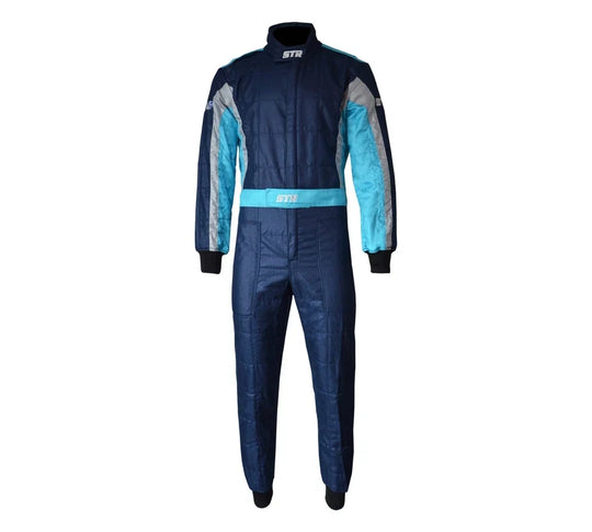 STR “Club” Race Suit – Triple Layer FIA Approved Navy Blue