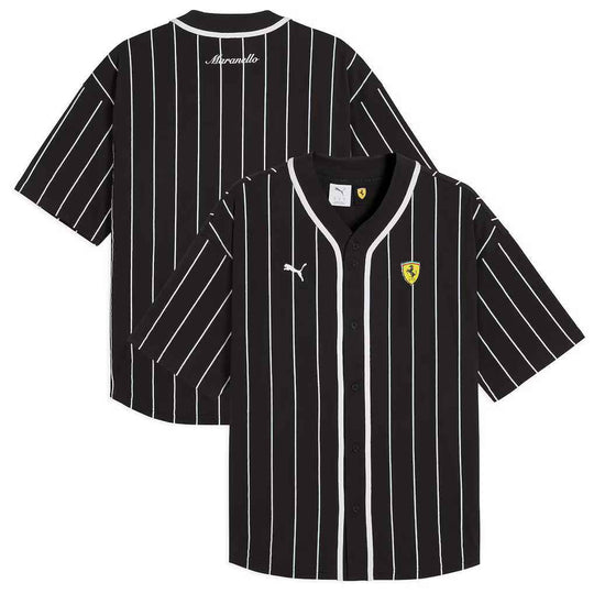 Scuderia Ferrari Baseball Jersey by Puma - Black
