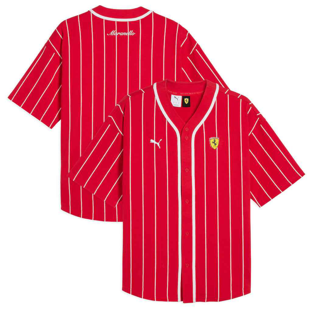 Scuderia Ferrari Baseball Jersey by Puma - Red