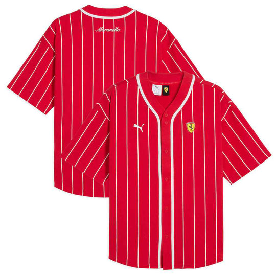 Scuderia Ferrari Baseball Jersey by Puma - Red