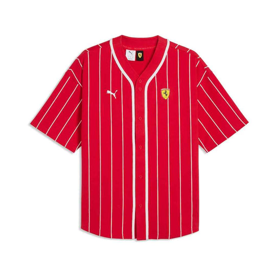 Scuderia Ferrari Baseball Jersey by Puma - Red